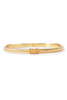Julie Vos Catalina Gold Bangle Bracelet