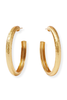 Julie Vos Havana Gold Large Hoop Earrings