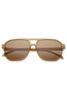 Freyrs Billie Aviator Brown Sunglasses