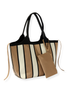 Shiraleah Robbie Camel Stripe Tote