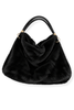 Made The Moment Black Fur Bag
