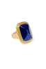 Julie Vos Sahara Iridescent Sapphire Blue Stone Ring