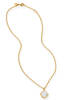 Julie Vos Honeybee Solitaire Cubic Zirconia Necklace