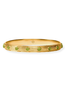 Julie Vos Cobblestone Green Cat's Eye Stone Bangle Bracelet