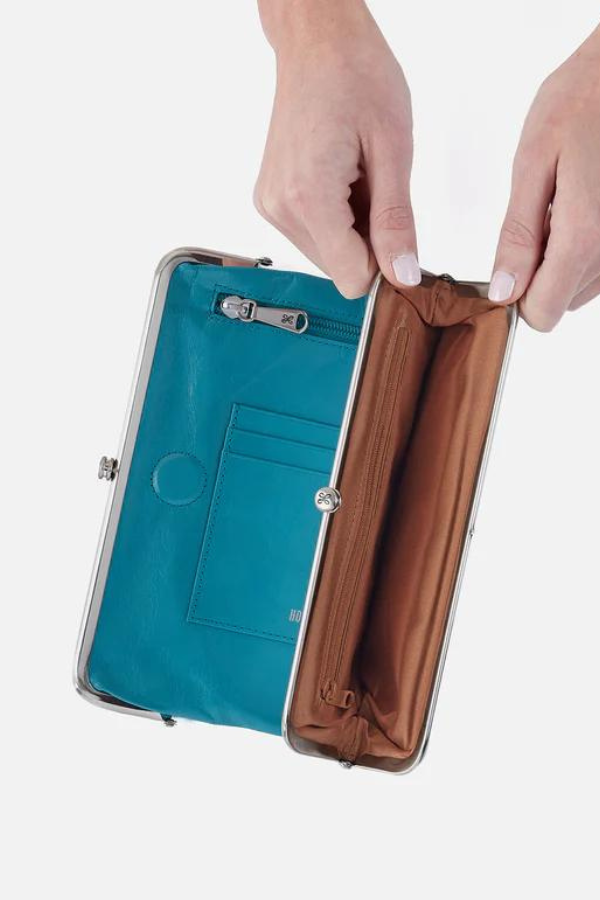 Lauren Wallet Biscayne Blue HOBO SALE