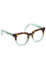 PEEPERS Showbiz Tortoise/Green Blue Light Glasses