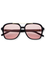 Freyrs Spencer Rose Aviator Sunglasses