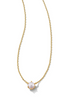 Boxed Ashton Pearl Pendant Necklace - Gold White Pearl | Kendra Scott