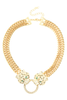 Jag Yellow Gold Necklace