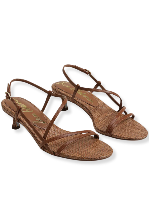 Sam Edelman Cora 2 Rich Cognac Heels