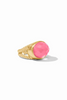 Nassau Statement Ring - Peony Pink | Julie Vos