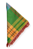 All The Feels Green Fall Fringe Triangle Scarf
