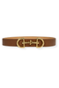 Tina Brown Horsebit Buckle Belt
