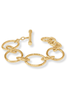 Julie Vos Catalina Gold Light Link Bracelet