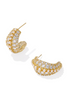 Krista Hoop Earring - Gold White Mix | Kendra Scott