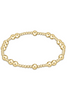 Hope Unwritten 5mm Bead Bracelet - Gold | E Newton