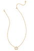 Pumpkin Short Pendant Necklace - Gold Natural MOP | Kendra Scott