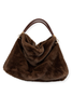 Made The Moment Dark Brown Fur Bag
