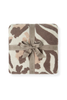 Barefoot Dreams CozyChic Sandstone Multi Marbella Leopard Throw Blanket