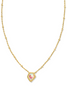 Tess Pendant Necklace - Gold Dichroic Glass | Kendra Scott - FINAL SALE