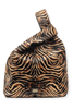 Frances Valentine EXCLUSIVE Tucker Zebra Haircalf w Patent Leather Handbag