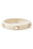 Julie Vos Carnaby Colette Pearl Stone Bangle Bracelet
