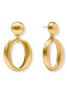 Julie Vos Solara Orbit Gold Statement Earrings