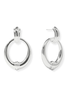 Julie Vos Portofino Silver Doorknocker Earrings