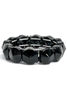 The Rachael Jet Black Stretch Bracelet