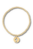 Classic Gold 3MM Bracelet - Blessed Charm | E-Newton