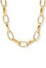 Julie Vos Solara Gold Link Necklace