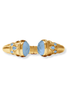Julie Vos Canes Iridescent Chalcedony Blue Cuff Bracelet