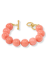 Julie Vos Portofino Melon Jade Beaded Bracelet