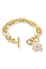 Julie Vos Colette Link Champagne Bracelet
