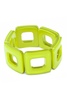 Kaia Lime Resin Block Bracelet