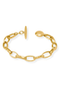 Julie Vos Solara Gold Link Bracelet