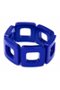 Kaia Cobalt Resin Block Bracelet