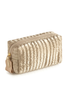 Shiraleah Logan Gold Small Boxy Cosmetic Pouch