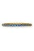 Julie Vos Stardust Sapphire Blue Hinge Bangle Bracelet