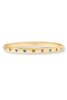 Julie Vos Rainbow Blue Twilight Bangle Bracelet