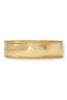 Julie Vos Cannes Gold Statement Hinge Bangle Bracelet