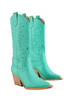 Olivia Turquoise Boots
