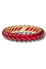 Julie Vos Ravello Cranberry Statement Bangle Bracelet
