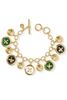 Julie Vos Essex Multi Stone Charm Bracelet