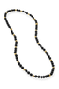Julie Vos Ravello 5-in-1 Obsidian Black Necklace