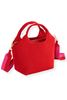 Shiraleah Robbie Red Mini Tote Bag