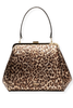 Frances Valentine Katherine Metallic Leopard Multi Frame Bag