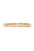 Julie Vos Catalina Iridescent Clear Crystal Hinge Bangle Bracelet