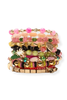 Frances Valentine Palm Royale Beaded Bracelet Set
