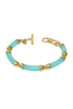 Julie Vos Amalfi Aqua Bracelet